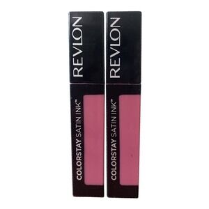 2 Revlon ColorStay Satin Ink Liquid Lipstick 0.17 fl oz #010 YOUR MAJESTY